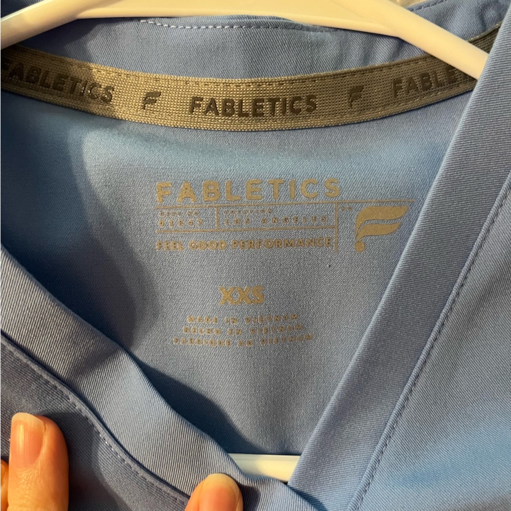Fabletics Ceil Blue Scrub Set - image 3